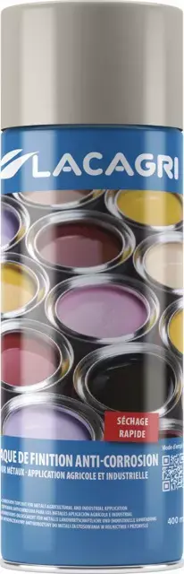 Bombe de peinture antirouille gris Kuhn Prix Réduit