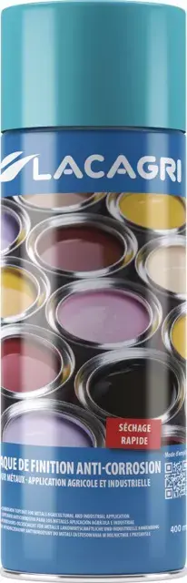 Bombe de peinture antirouille bleu Braud Offre Spéciale