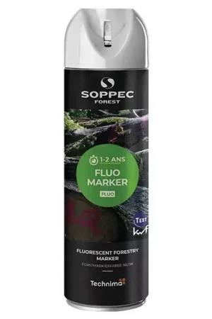 Retour Gratuit Traceur forestier fluorescent blanc 500 ml