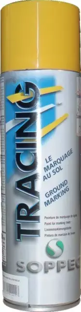 Aerosol tracing standard 500 ml jaune Soldes