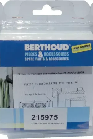 Cartouche filtre 4/10 114x56 carte de 2 Berthoud Prix Bas