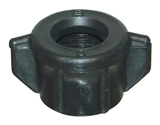 Ecrou porte buse 18x150mm noir Dernière Chance