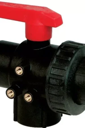 Vanne à bille 3voie pp gaz 2" ff-ll Offre Limitée