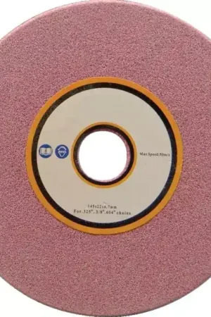 Meule d‘affûtage Ø145 mm alésage 22,2 mm épaisseur 4,7 mm Super Prix