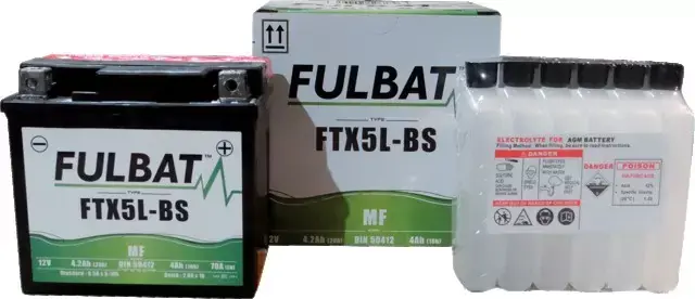 Vente Directe Batterie yt5l-bs +droite + pack acide