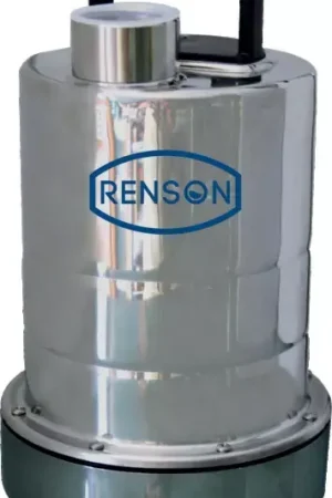 Pompe serpilliere vide cave inox eaux claires monophasee 230v 0,25kw renson Prix Cassé