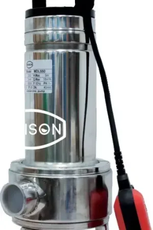 Pompe de relevage inox eaux chargees monophasee 230v 0,55kw renson Prix Promo