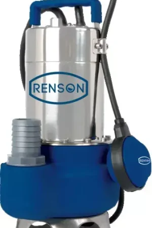 Haute Qualité Pompe de relevage corps fonte eaux chargees monophasee 230v 0,6kw renson