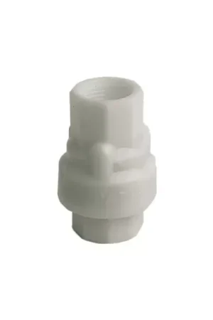 Clapet anti retour plastique 1"1/4 gaz femelle/femelle Populaire