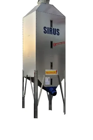 Silo Sirus cubique « Pack » 4,5m³ - Monocône - Remplissage par CAMION VIS Sirus Soldes