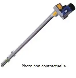Ensemble d‘entrainement vis rigide Ø125 - sans coffret éléctrique Sirus Quantité Limitée
