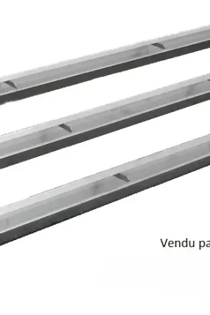 Achetez Aujourd'hui Abreuvoir inox de 3 m avec barre ronde anti-gaspillage Sirus
