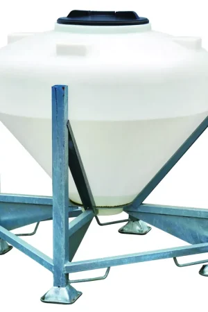 Silo à aliments 500 litres sur châssis avec trappe Acheter Direct