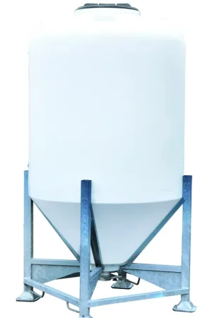 Silo à aliments 1500 litres sur châssis avec trappe Promotion Saisonnière