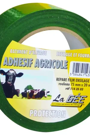 Acheter Direct Adhésif vert pour réparation 75 mm x 20 m
