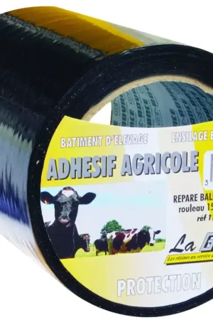Adhésif noir pour réparation largeur 150 mm x 20 m Expédié Aujourd'hui