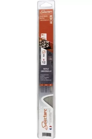 Paiement Sécurisé Electrode acier ø 2,0 blister de 12 selectarc