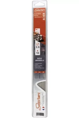 Nouveauté Electrode acier ø 2,5 blister de 10 selectarc