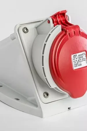 Prise murale Ip44 3 pôles phase - neutre - terre 380v 32a Meilleur Choix