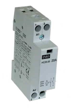 Bon Plan Contacteur 1 module 2 pôles 20a normalement ouvert 230 v ac