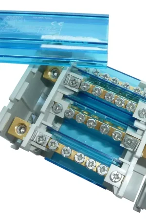 Bloc distributeur 4 modules x14 sorties (5.5-9,5 mm)-125a Populaire