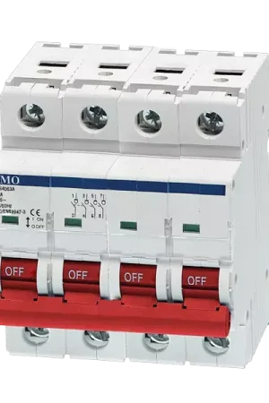 Commande En Gros Interrupteur Sectionneur General 4 x modules 4 poles 63a