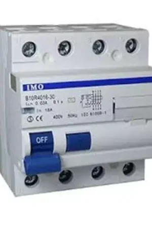 Dernière Chance Interrupteur différentiel 10ka-30ma n+3p 40a type b