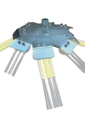 Produit De Marque Tete metallique 8 blocs pour kit ensemble de brosses 18060 pour rider kwern