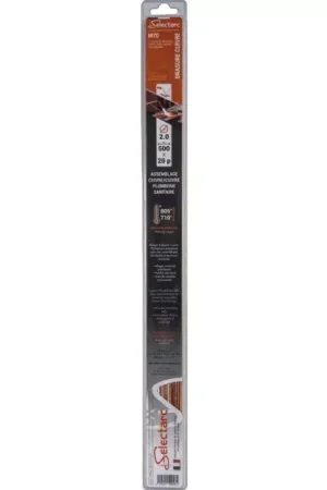 Baguette brasure cuivre phosbraz m70 ø 2 blister de 20 selectarc Prix Promo