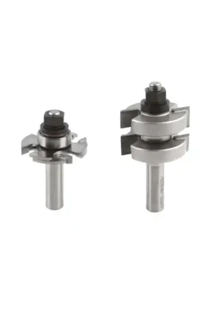 Usine Directe Kit rainure/languette 5,5 à 9,5 mm - Queue de 12mm - Freud