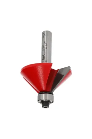 Vente Directe Fraise à chanfrein 45° - Hauteur 18,5 mm - Queue 8 mm - FREUD 40-10608P