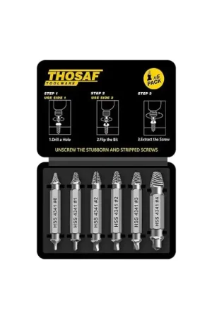 Coffret extracteur de vis réversible Solde