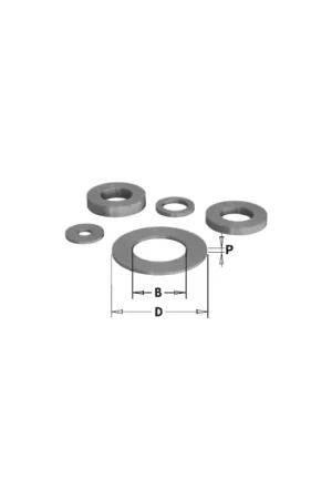 Acheter En Ligne bague d‘epaisseur 0.5 mm, alésage 12mm