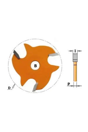 Achat Immédiat Fraise disque pour rainurer épaisseur 2,4 mm - CMT 822