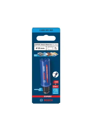Nouvelle Collection Scie trépan EXPERT multi-matériaux - "Power change" - Ø25mm