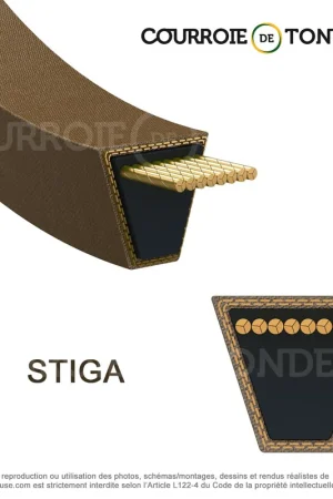 Affaire À Saisir Couroie STIGA d‘origine 1134-9017-01 1134-9017-01