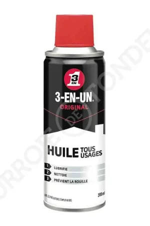 Huile Tous Usages 3-EN-UN 200 ml 3EN1-33008/10 Prix Promo