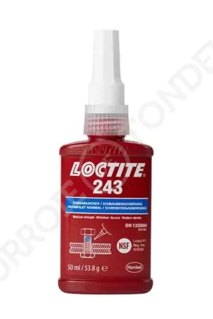 Acheter En Ligne Loctite Frein filet normal STANDARD 243 50ml 243-50ML-LOCTITE