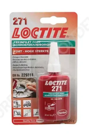 Expédié Aujourd'hui Loctite Frein filet fort 271 24ml 271-24ML-LOCTITE
