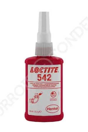 Livraison Express Loctite Etanchéïté filetée résistance moyenne 542 50ml 542-50ML-LOCTITE