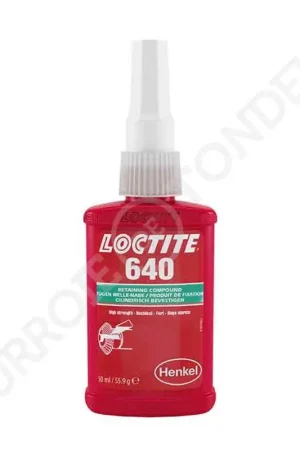 Loctite Colle de fixation haute résistance 640 50ml 640-50ML-LOCTITE Petit Prix