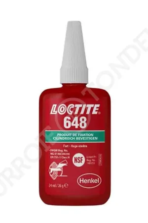 Super Prix Loctite Colle de fixation haute résistance STANDARD 648 24ml 648-24ML-LOCTITE
