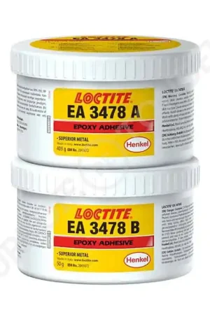 Loctite Adhésif époxy bi composant chargé en ferro silicium EA 3478 453gr EA-3478-453G-LOCTITE Authentique