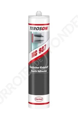 Expédié Aujourd'hui Teroson Adhésif élastique monocomposant Noir MS 937 310ml MS-937-NOIR-310ML-TEROSON