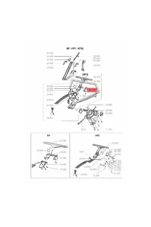 VIS (2) - PIECE DETACHEE D‘ORIGINE OUTILS WOLF Remise