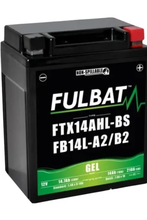 Dernier Modèle BATTERIE PRETE A L‘EMPLOI SLA 12V - 14 Ah +D - FULBAT