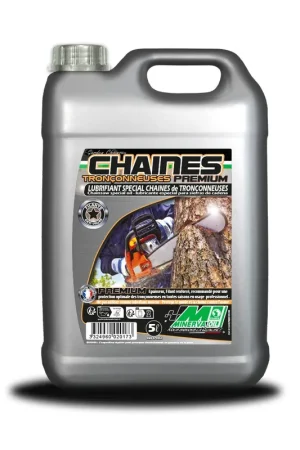 BIDON 5L HUILE DE CHAINE EXR AD 120 PREMIUM - BASE RECYCLEE (B12ADPREM00C4M) - MINERVA Commander Maintenant