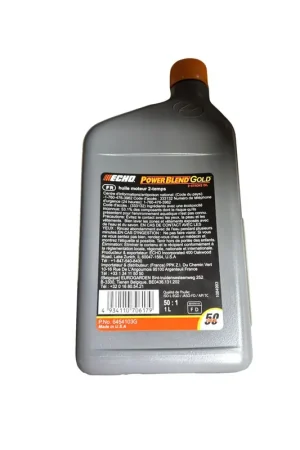 BIDON D‘HUILE 2 TEMPS - 1L - D‘ORIGINE - ECHO Promotion