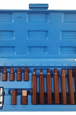 Coffret 15 pièces embout hexagonal STILKER Top Vente