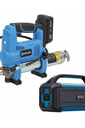 Super Prix Pompe à graisse 18V 690 bar max enceinte BT STILKER